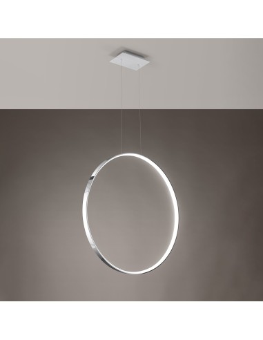 Lámpara colgante RIO 78 cromo LED 4000K