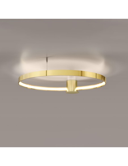 Lámpara de techo RIO 78 oro pulido LED 3000K
