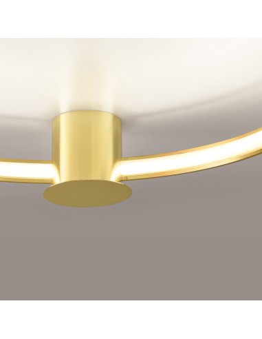 Lámpara de techo RIO 78 oro pulido LED 3000K