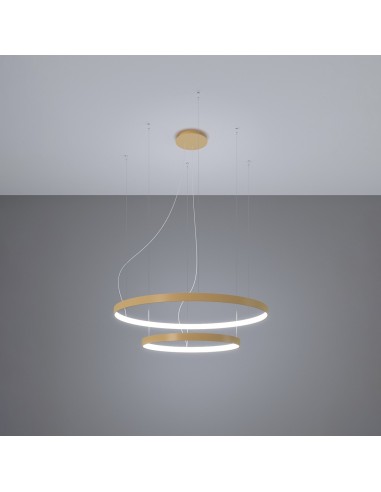 Lámpara RIO 2 55/78 LED dorado 4000K