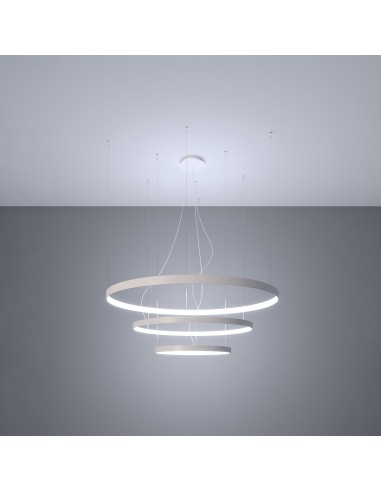 Lámpara RIO 3 55/78/110 LED blanco 4000K