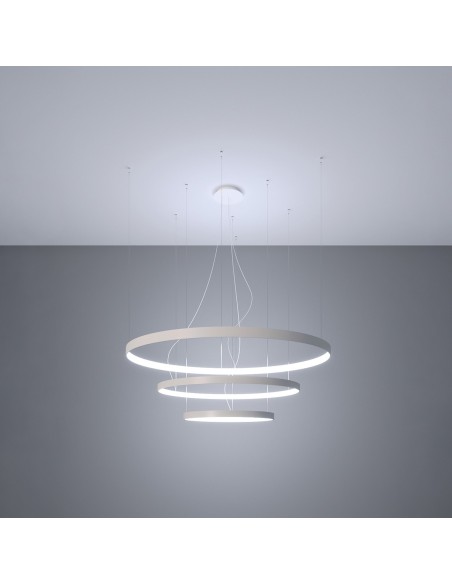 Lámpara RIO 3 55/78/110 LED blanco 4000K