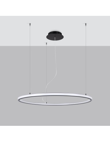 Araña RISA 80 negro LED 3000K