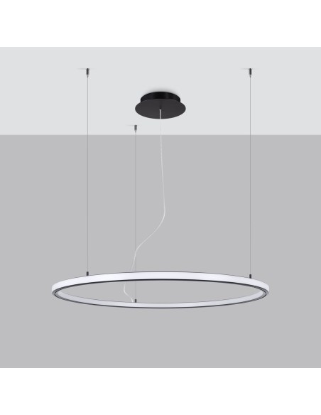 Araña RISA 80 negro LED 3000K