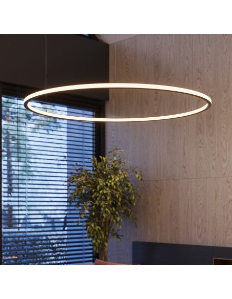 Araña RISA 80 negro LED 3000K