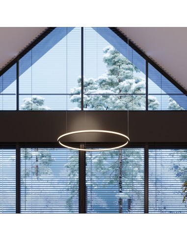 Araña RISA 80 negro LED 3000K