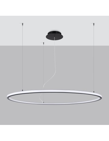 Araña RISA 120 negro LED 3000K