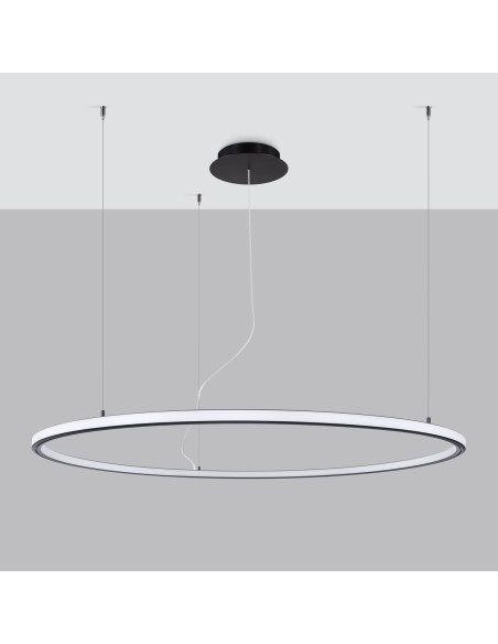 Araña RISA 120 negro LED 3000K