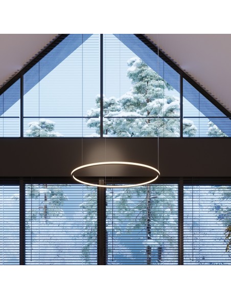 Araña RISA 120 negro LED 3000K