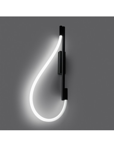 Aplique GALAKSE negro LED 2700-6500K