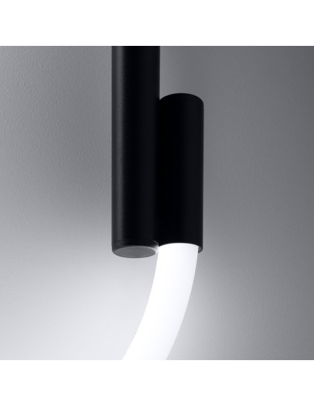 Aplique GALAKSE negro LED 2700-6500K