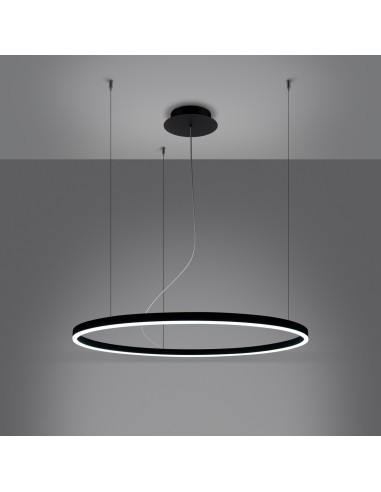 Araña ODA 80 negro LED 3000K
