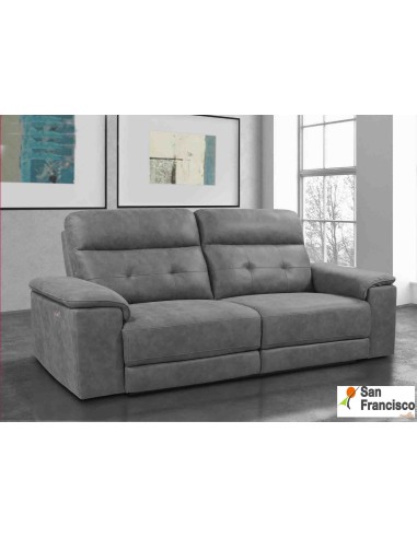 Sofá 3 plazas 205cm con 2 relax y 2 plazas 165cm