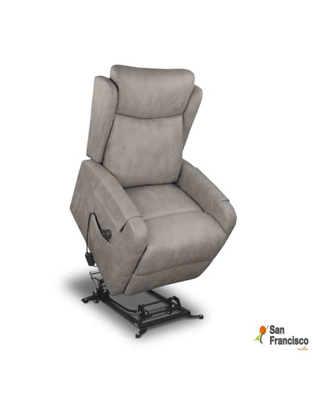 Stock sillón eléctrico con dos motores y ruedas con sistema de desplazamiento