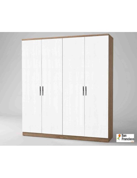 Armario 4 puertas de 200cm