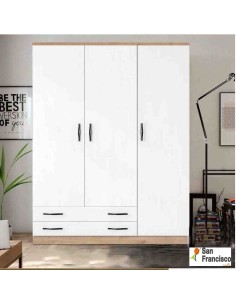 Armario 3 puertas 148cm