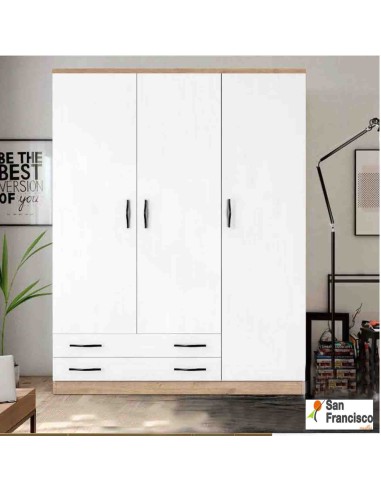Armario 3 puertas 148cm