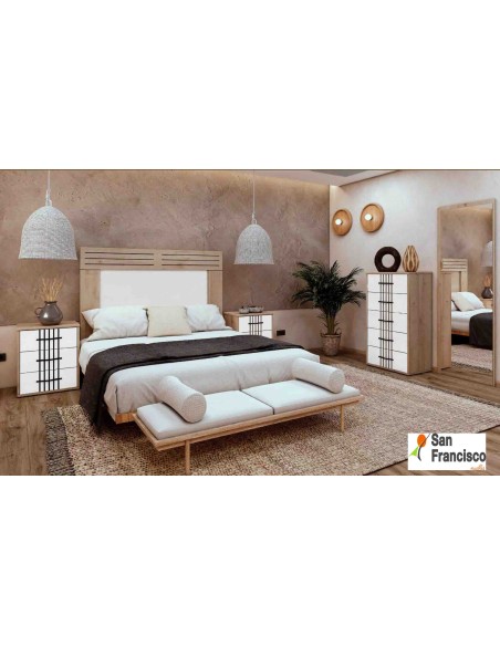 Dormitorio de matrimonio completo Blanco