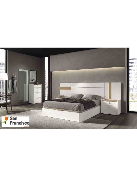 dormitorio de matrimonio moderno