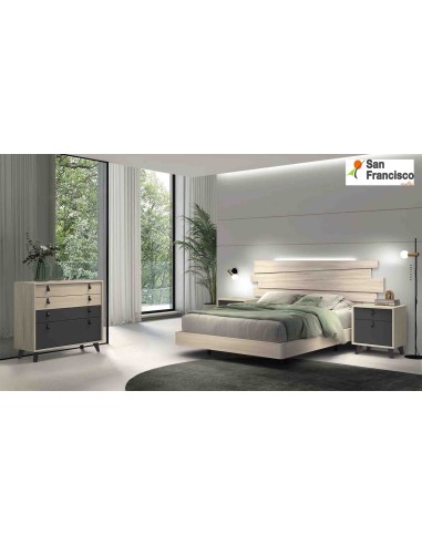 Dormitorio de matrimonio actual última tendencia en diseño
