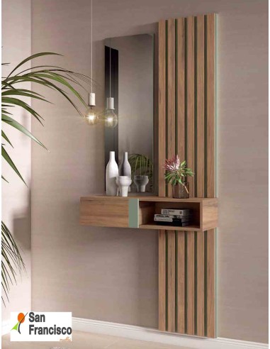 Recibidor de diseño de 80cm de palilleria
