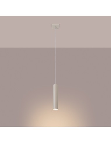 Lámpara colgante LAGOS 1 beige