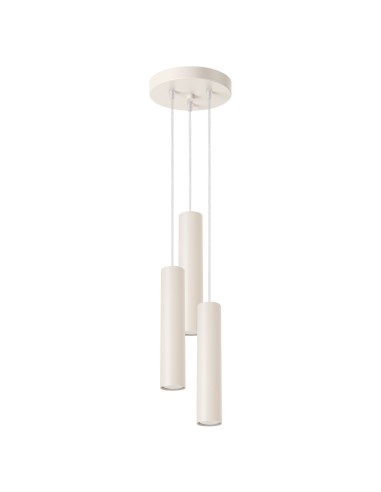 Lámpara colgante LAGOS 3P beige