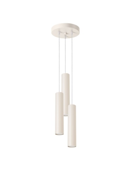 Lámpara colgante LAGOS 3P beige