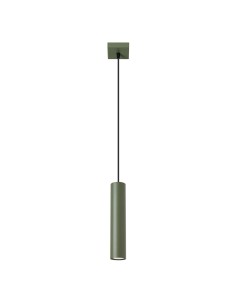 Lámpara colgante LAGOS 1 verde oliva