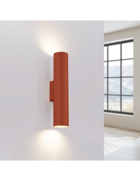 Aplique LAGOS 2 rojo ocre