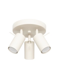 Lámpara de techo RING 3P beige