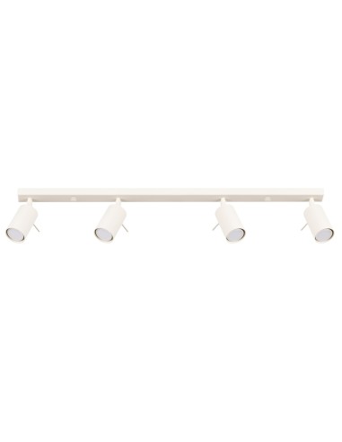 Lámpara de techo RING 4L beige