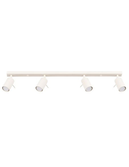 Lámpara de techo RING 4L beige