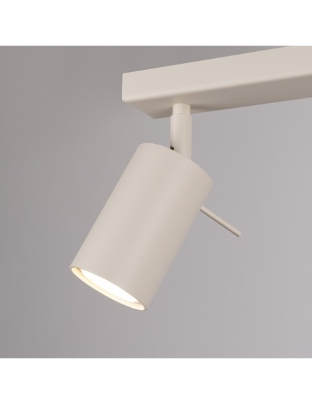 Lámpara de techo RING 4L beige