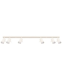 Lámpara de techo RING 6L beige
