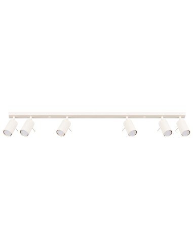 Lámpara de techo RING 6L beige