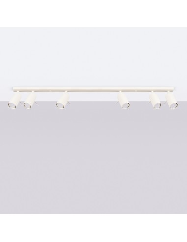 Lámpara de techo RING 6L beige