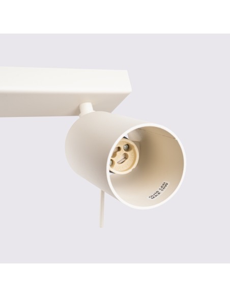 Lámpara de techo RING 6L beige