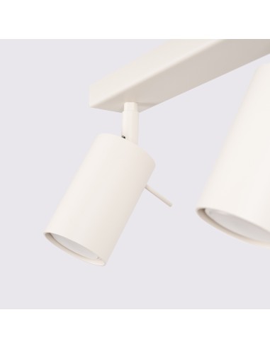 Lámpara de techo RING 6L beige