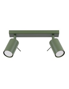 Lámpara de techo RING 2 verde oliva