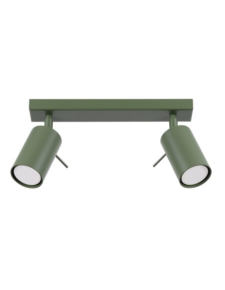 Lámpara de techo RING 2 verde oliva