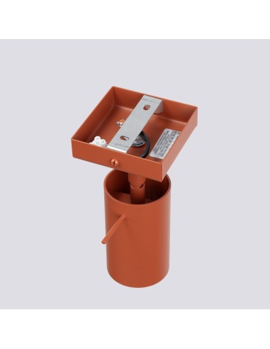 Aplique RING rojo ocre