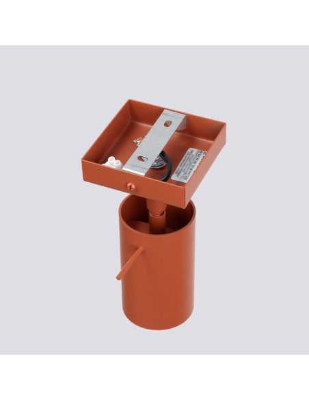 Aplique RING rojo ocre