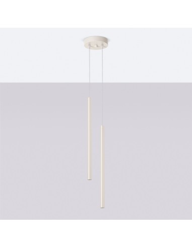 Lámpara colgante PASTELO 2 beige
