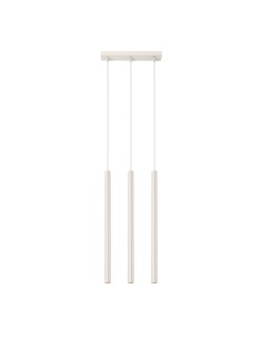 Lámpara colgante PASTELO 3 beige