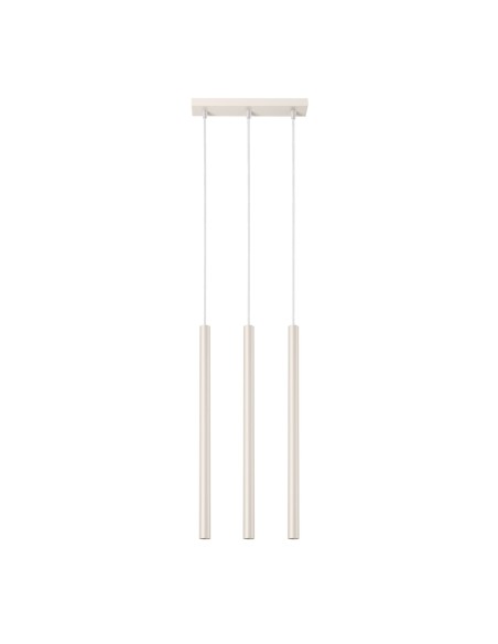Lámpara colgante PASTELO 3 beige