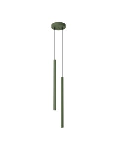 Lámpara colgante PASTELO 2 verde oliva
