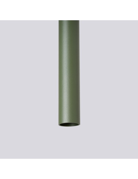 Lámpara colgante PASTELO 2 verde oliva