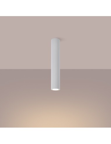 Lámpara de techo KARBON 40 blanca