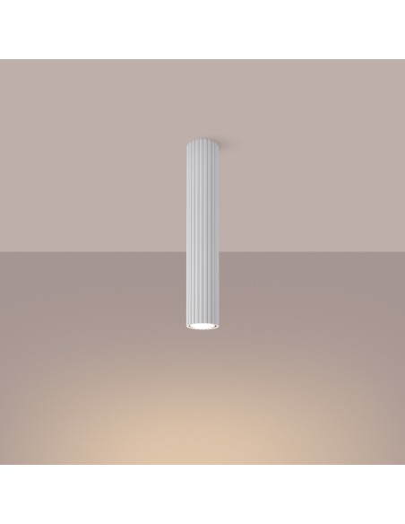 Lámpara de techo KARBON 40 blanca